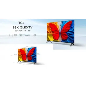 TCL 32S5K 32” FHD QLED Smart Google TV